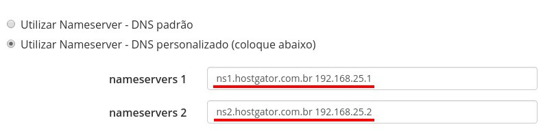 Alterar DNS - HostGator Brasil Alterar DNS - HostGator Brasil